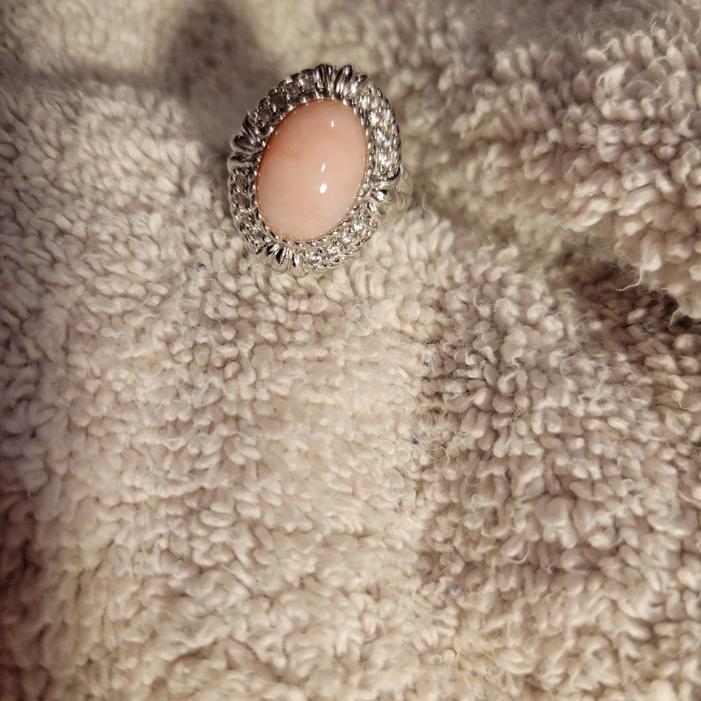 Judith ripka sterling silver ring